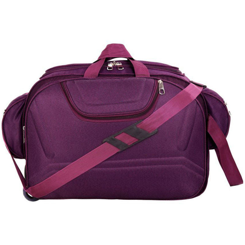 Purple Waterproof 22-Inch Duffel Bag
