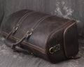 Vintage Full-Grain Leather Duffel Bag