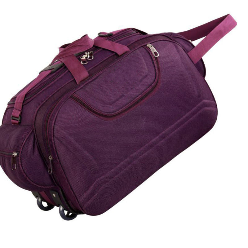 Purple Waterproof 22-Inch Duffel Bag