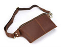 Vintage Full-Grain Leather Belt Bag