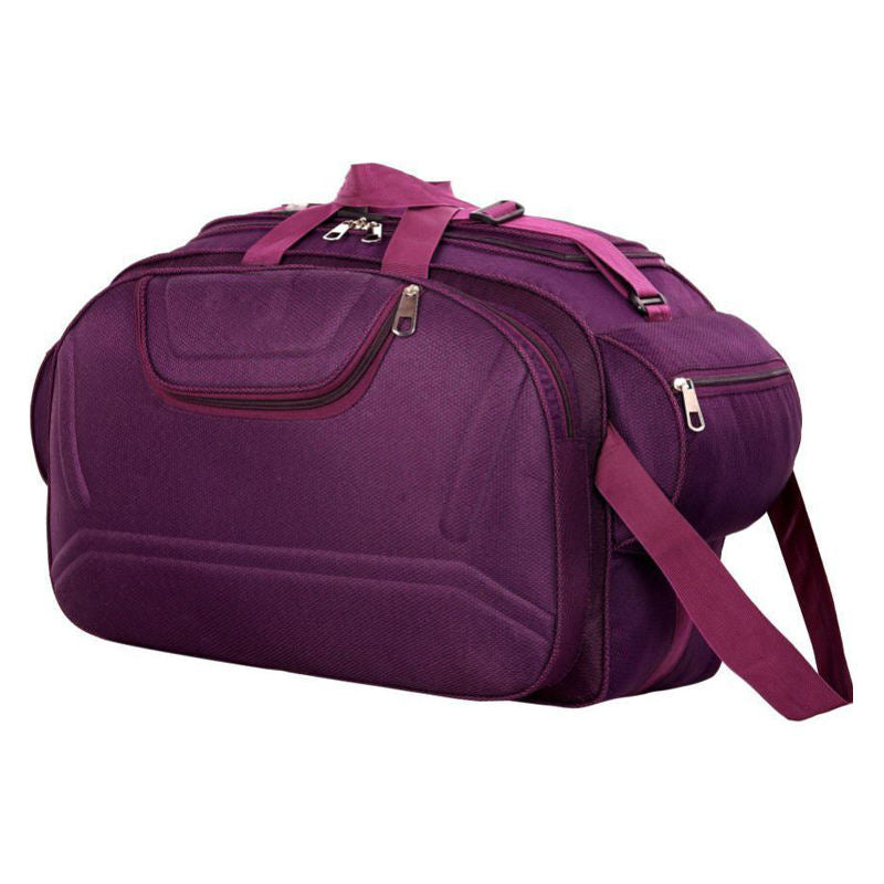 Purple Waterproof 22-Inch Duffel Bag